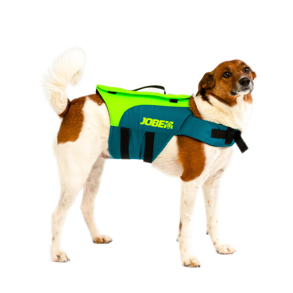 LIFE VEST FOR DOGS FOR USE DURING STAND UP PADDLE BOARDING, KAYAKING, SAILING